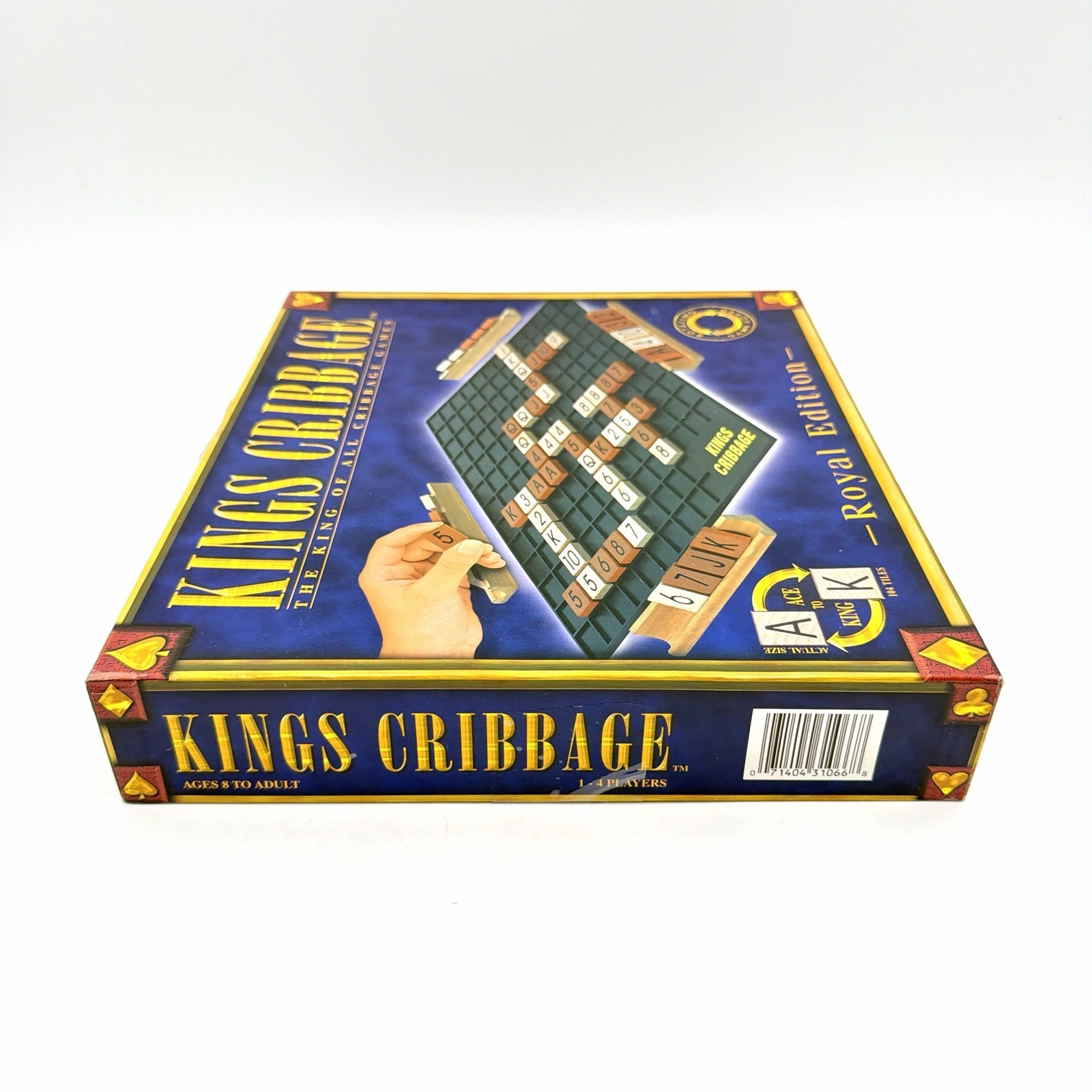 Kings Cribbage Royal Edition Board Game 100% Complete (2013, Everest) NEW – OPEN