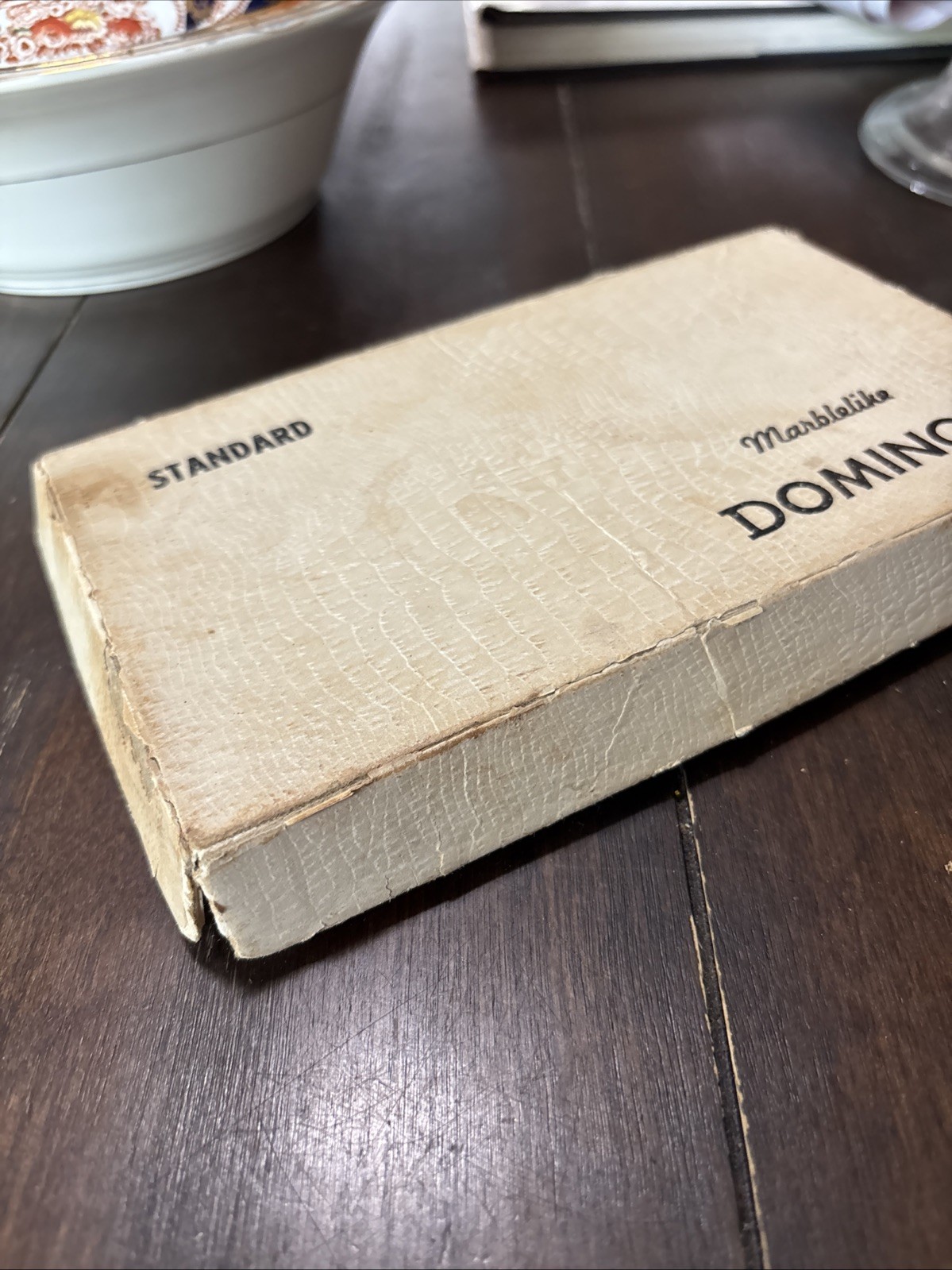 1960’s Marble like Dominoes Standard Double Six