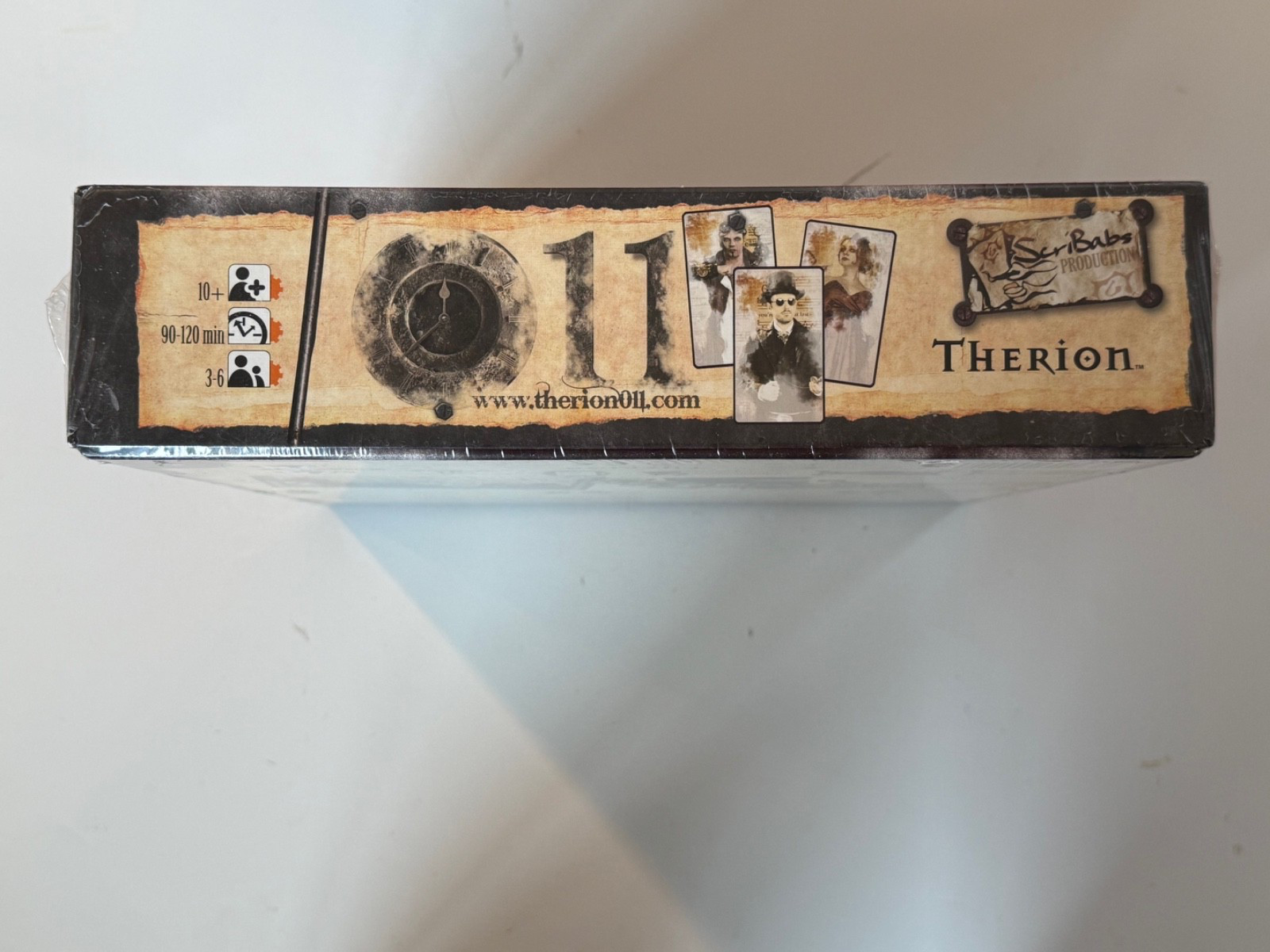 011 Board Game An Adventure With Therion Elfinwerks Steampunk Board Game New OOP