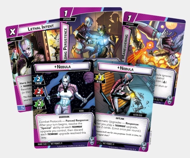 Marvel Champions Nebula Hero Pack BRAND NEW SEALED OOP Card Game Expansion