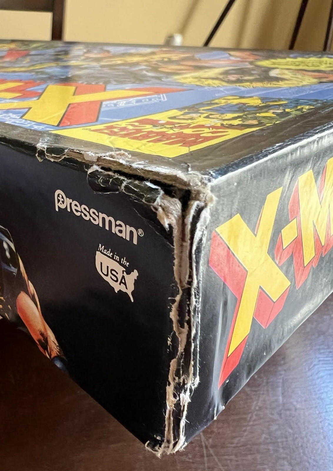 Vintage 1994 X-Men Under Siege Board Game Marvel Comics Pressman 18 Figures