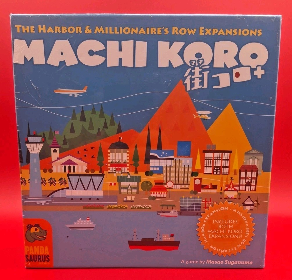 The Expansions Machi Koro 5th Edition The Harbor & Millionaire’s Row Card Game