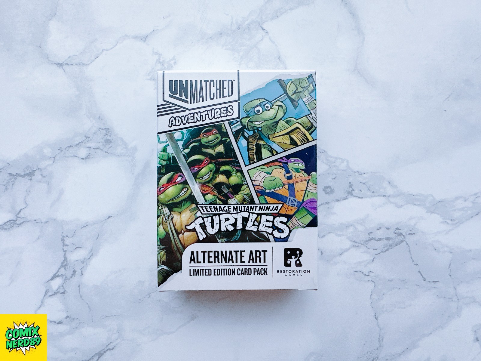 UnMatched Adv TEENAGE MUTANT NINJA TURTLES Kickstarter XL Ultimate Supreme NEW