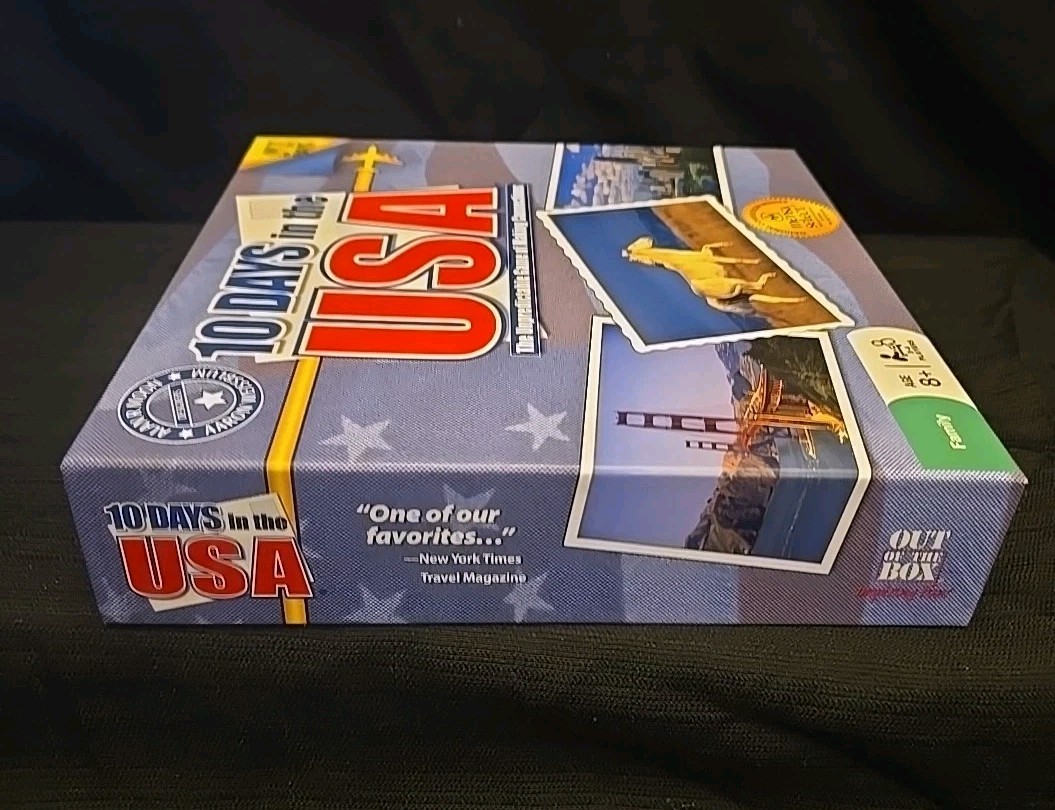 10 Days in the USA – Out of the Box – Complete and Excellent Condition