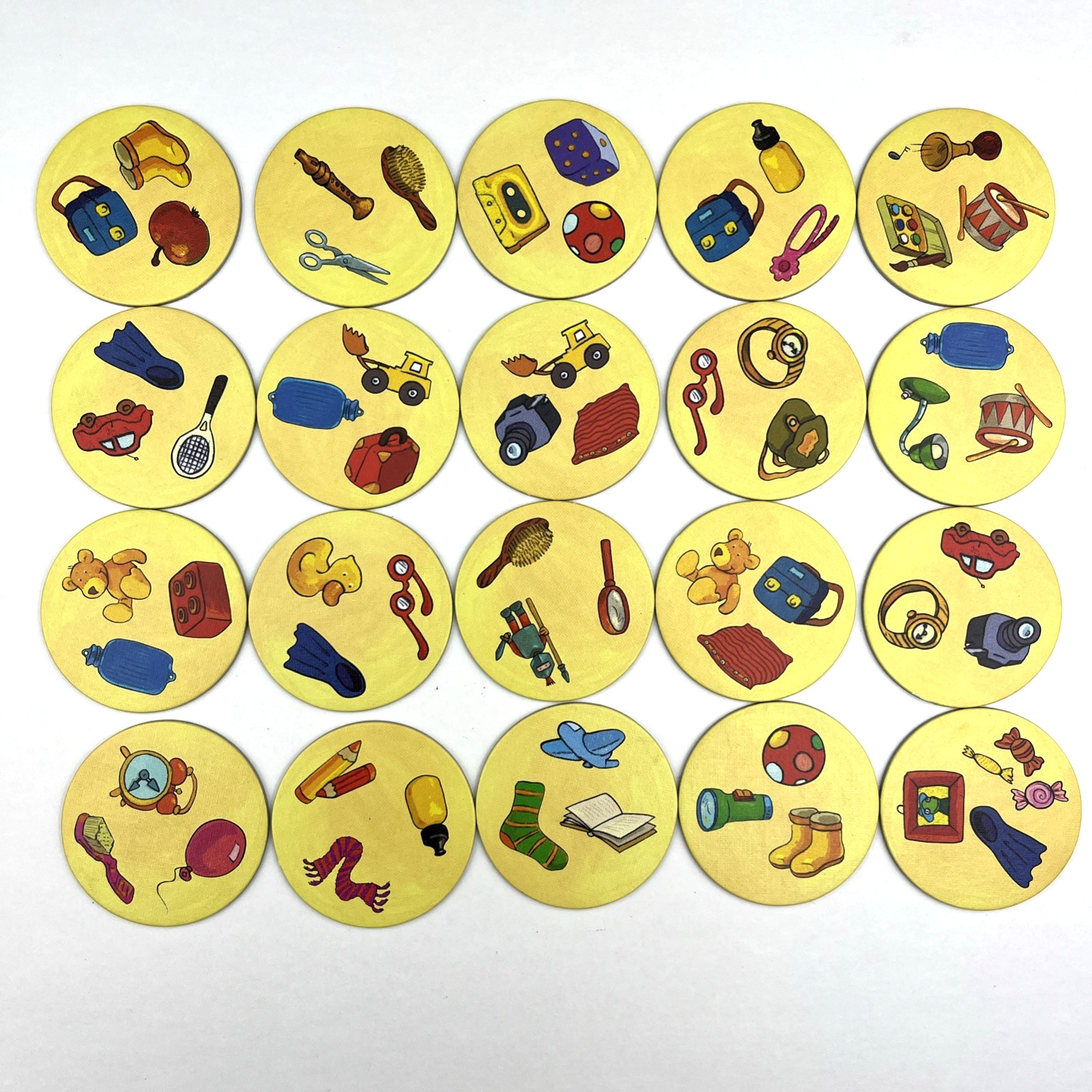 HABA Chaos in the Kids’ Room 2006 Children’s Tile Matching Game Germany COMPLETE