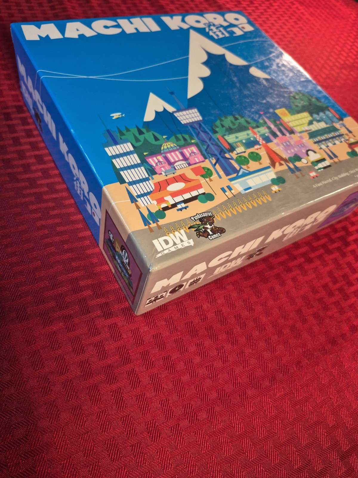 MACHI KORO BOARD GAME. Complete. Harbor Expansion & Millionaire’s Row Included