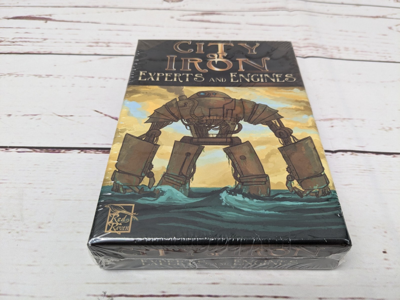 Red Raven Board Game City of Iron Experts & Engines Expansion NIS Laukat