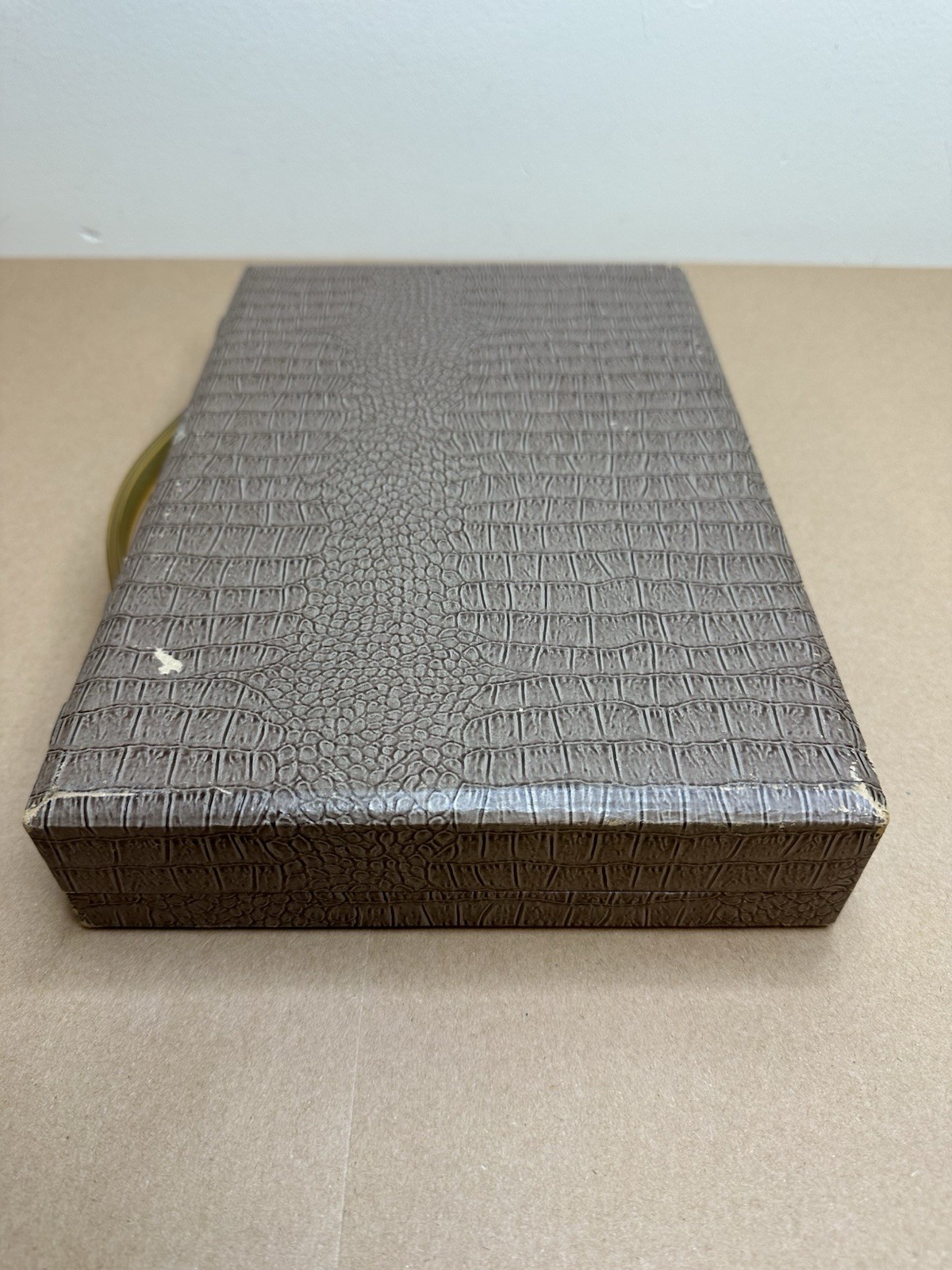 Cool Vintage Mahjong Set Bamboo Backed Tiles Retro Case