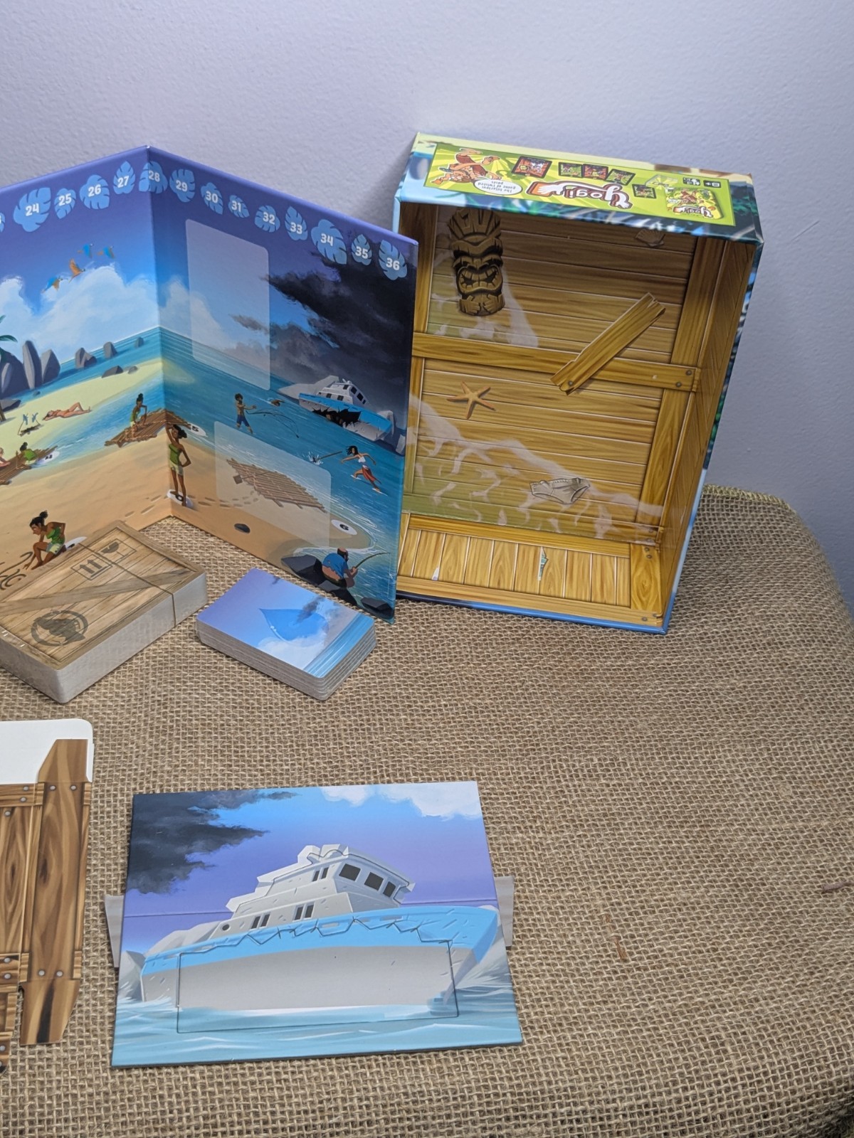 New Hellapagos Board Game by Laurence & Philippe Gamelin CO OP Family Survival