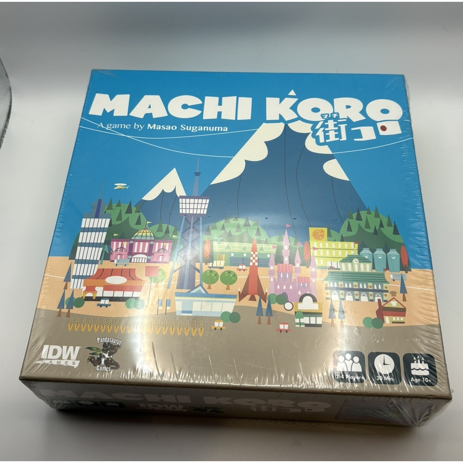 Machi Koro Card Game IDW Pandasaurus Masao Suganuma New Sealed 2-4 Players
