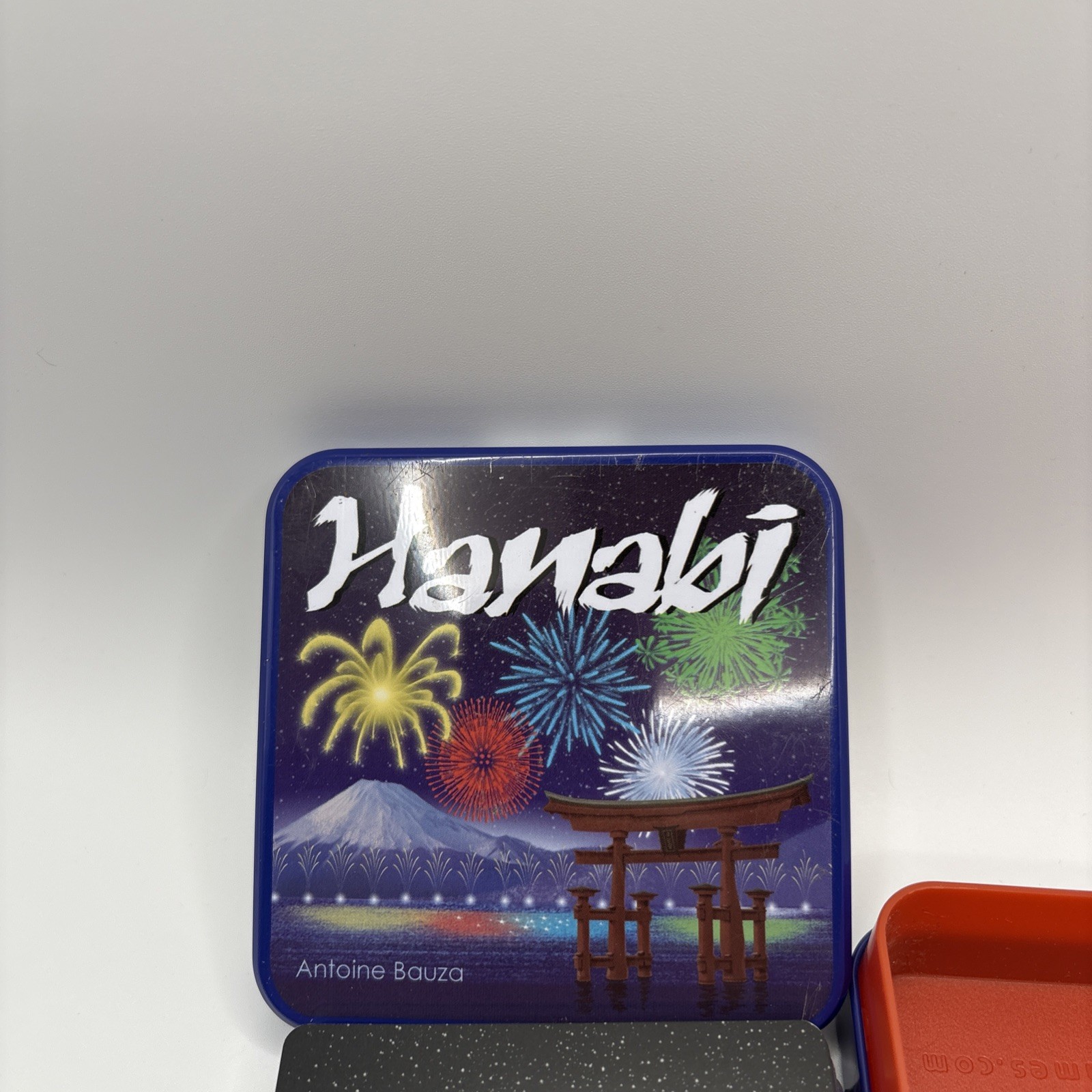 Hanabi Card Game French Edition Antoine Bauza Cocktail Games Blue Tin Complete