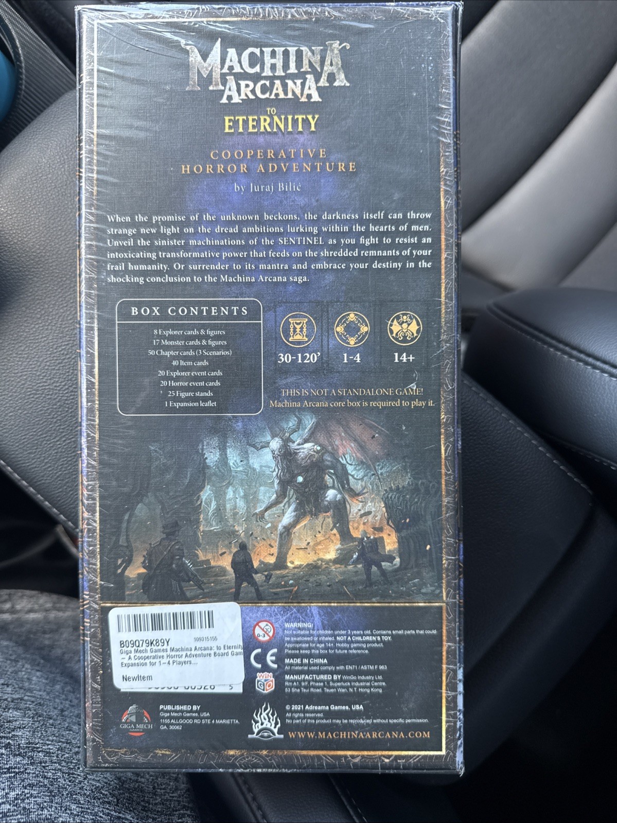 *BRAND NEW IN SHRINK WRAP* Machina Arcana: To Eternity Board Game Expansion