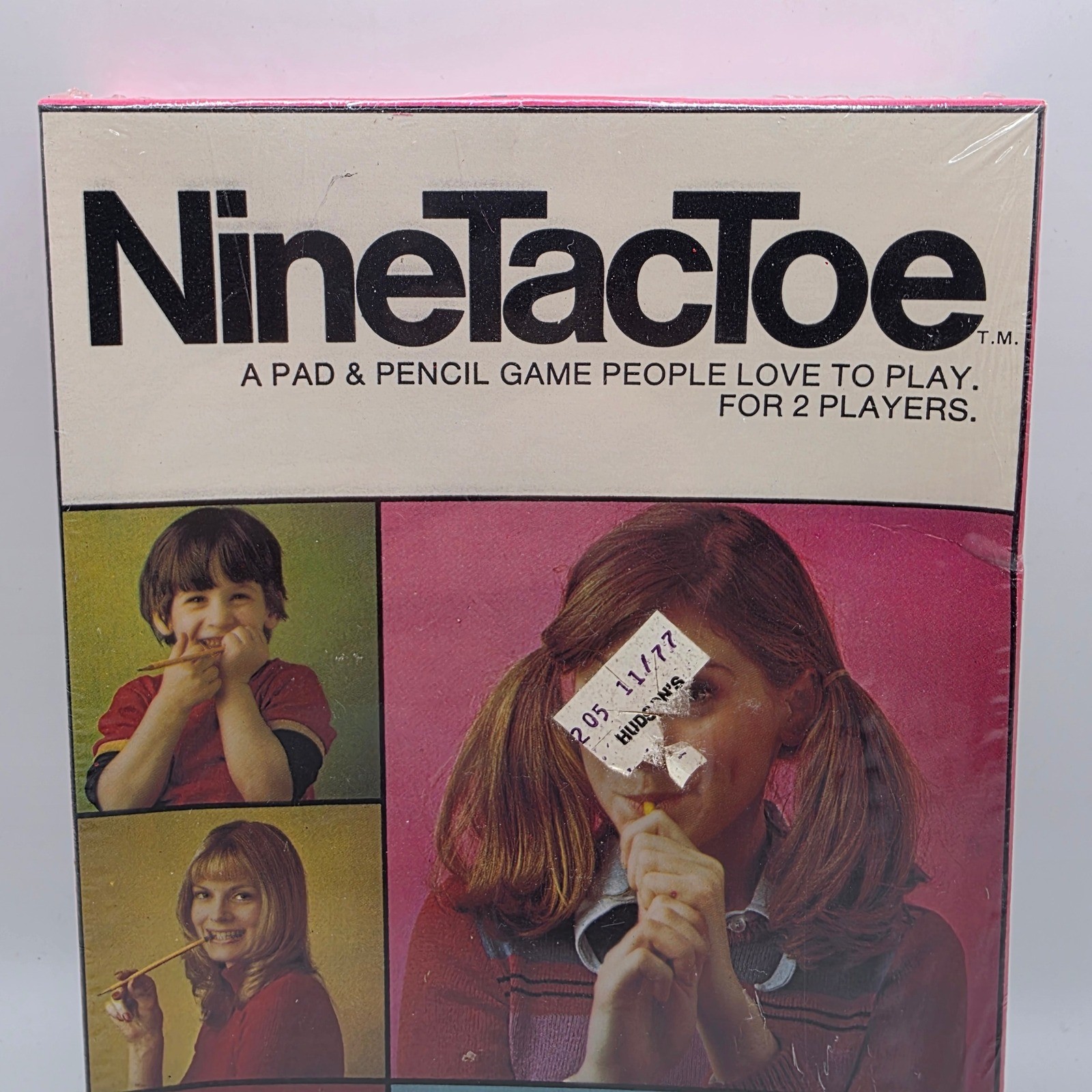 Vintage NineTacToe Board Game NEW Factory Sealed 1973 Hoi Polloi Reiss Associate