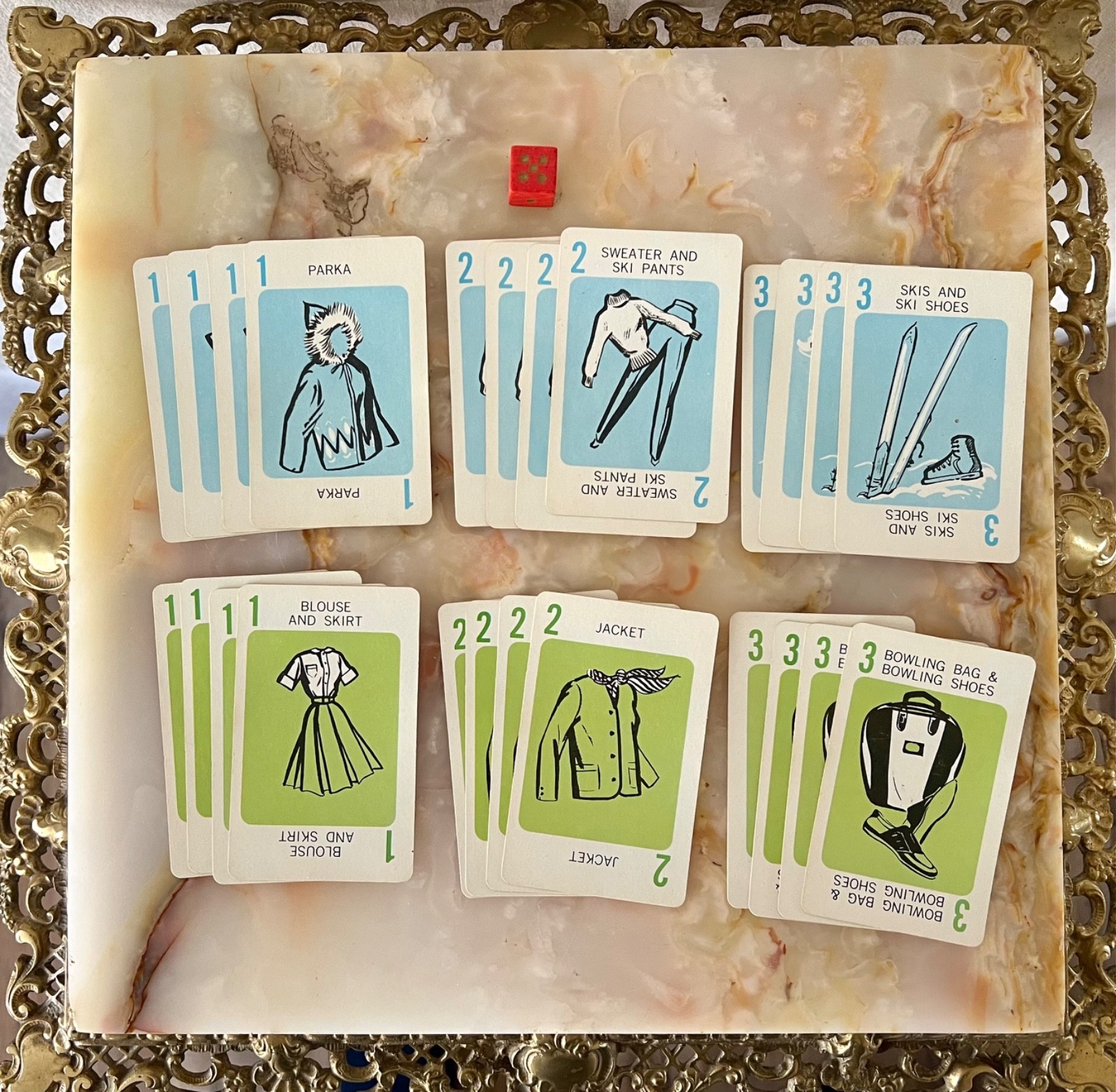 Vintage 1965 Mystery Date Game By Milton Bradley Complete Unused Cards W/Box