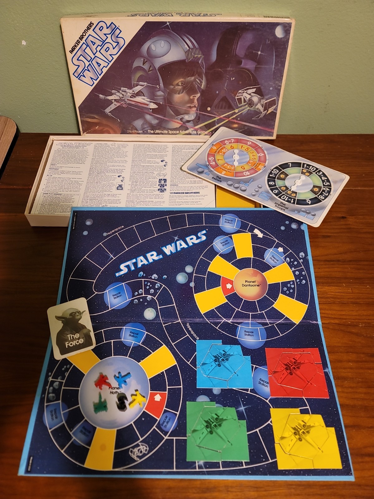 7 Star Wars Vintage Board Games Kenner Parker Brothers