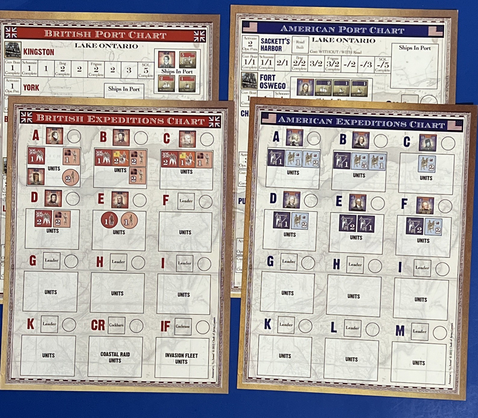 Amateurs To Arms: War Of 1812. 200th Anniversary Ed. Clash Of Arms. Punched