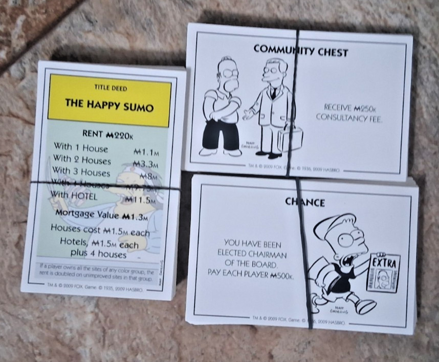 Monopoly: The Simpsons Electronic Edition Board Game