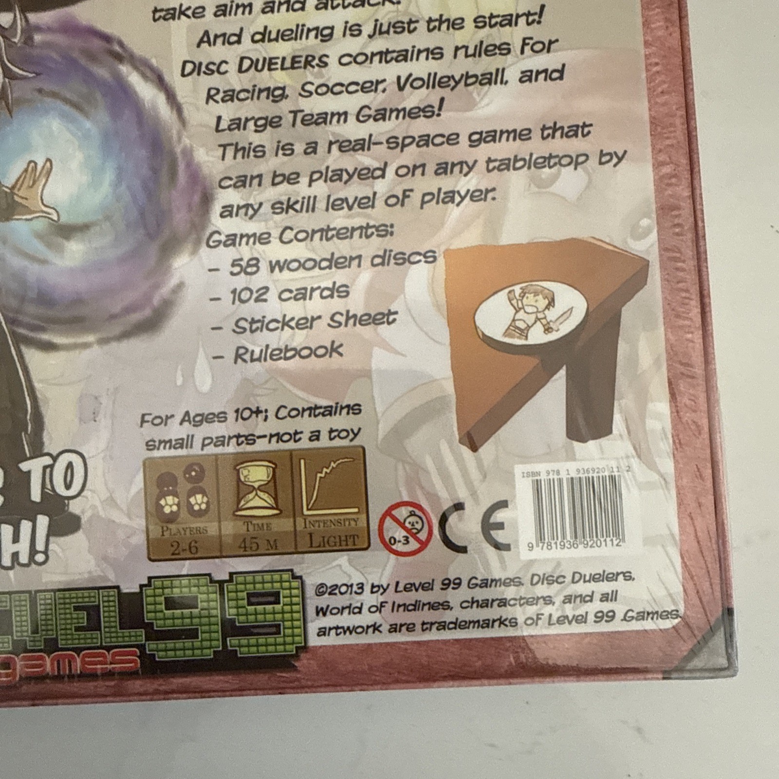 Disc Duelers Level 99 Games 2013 Unplayed New Will Ship Out Fast English Version