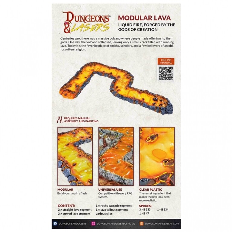 Dungeons and Lasers – Modular Lava