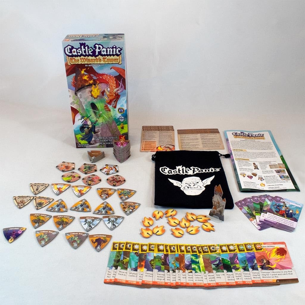 The Wizard’s Tower ⎸Castle Panic Expansion ⎸Board Game for Adults and Family …