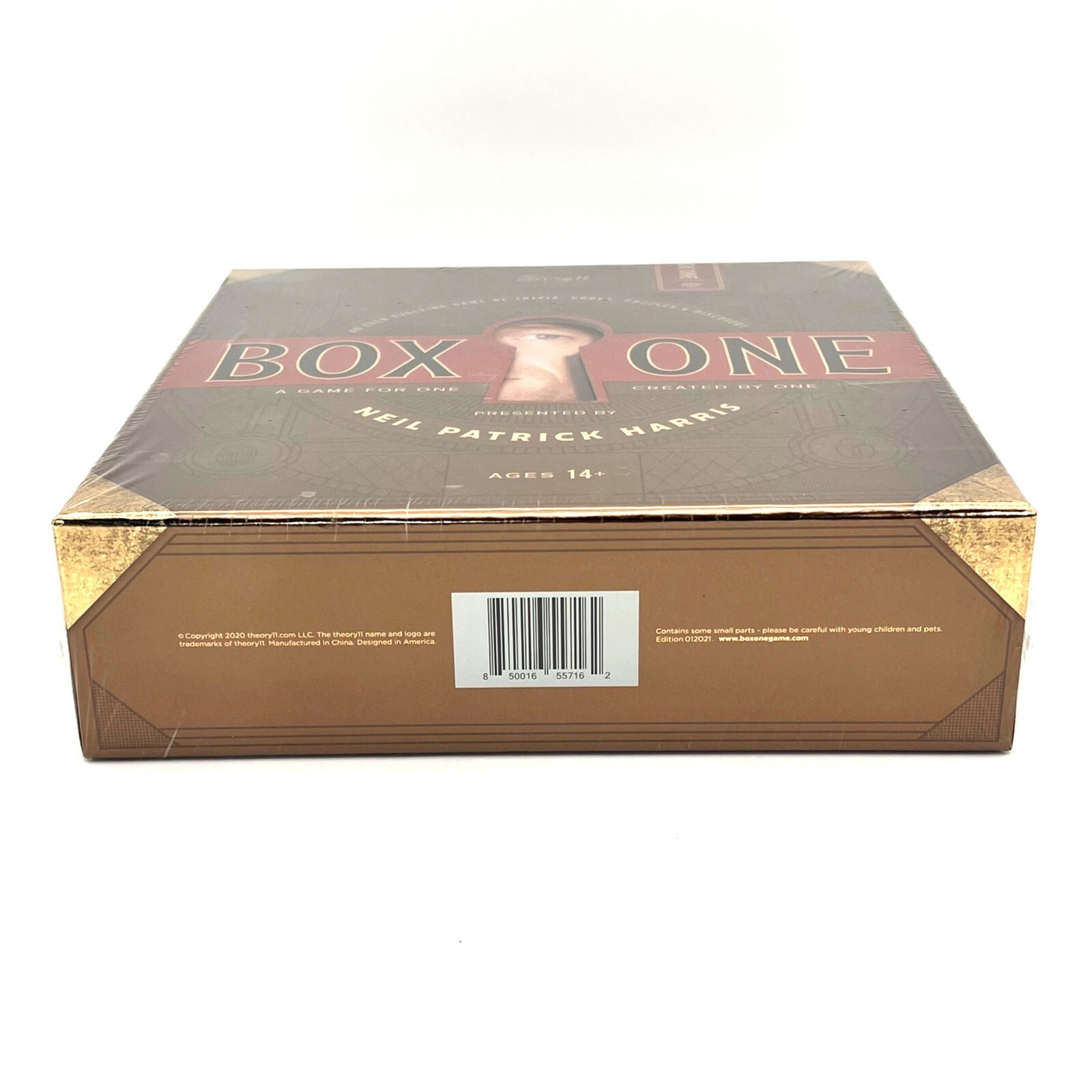 Box One Trivia Puzzle & Codes Game Unique Adventure Theory 2 Neil Patrick Harris
