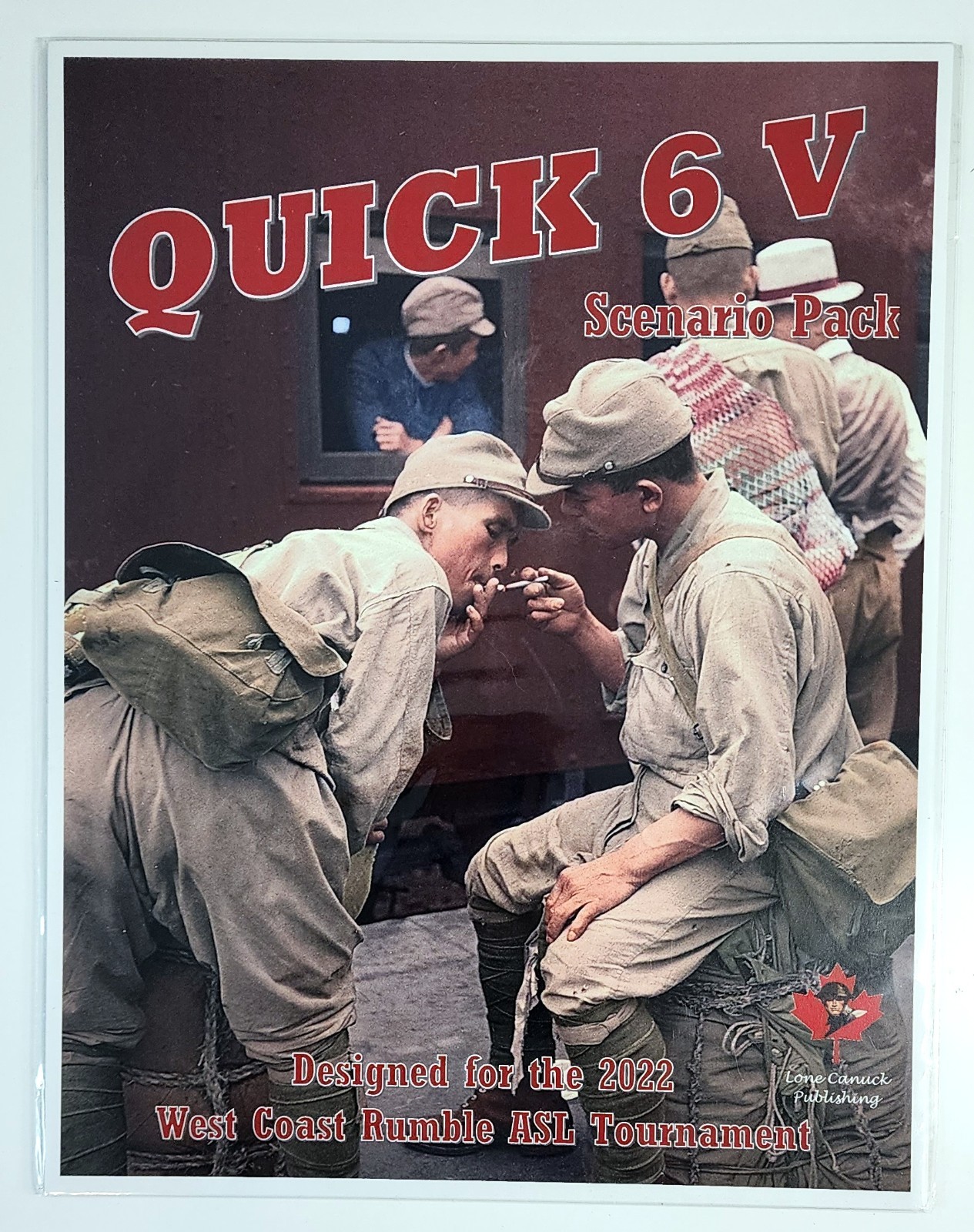 Quick 6 Scenario Pack I II III IV V NEW ASL Packs 1 2 3 4 5 Lone Canuck Pub
