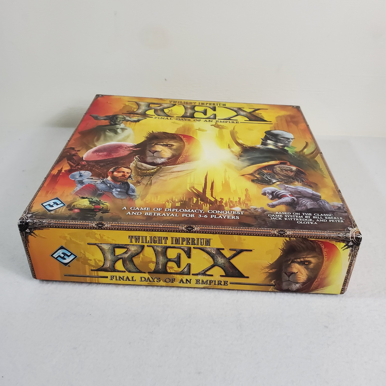 Twilight Imperium Rex Final Days of an Empire Board Game Complete Fantasy Flight