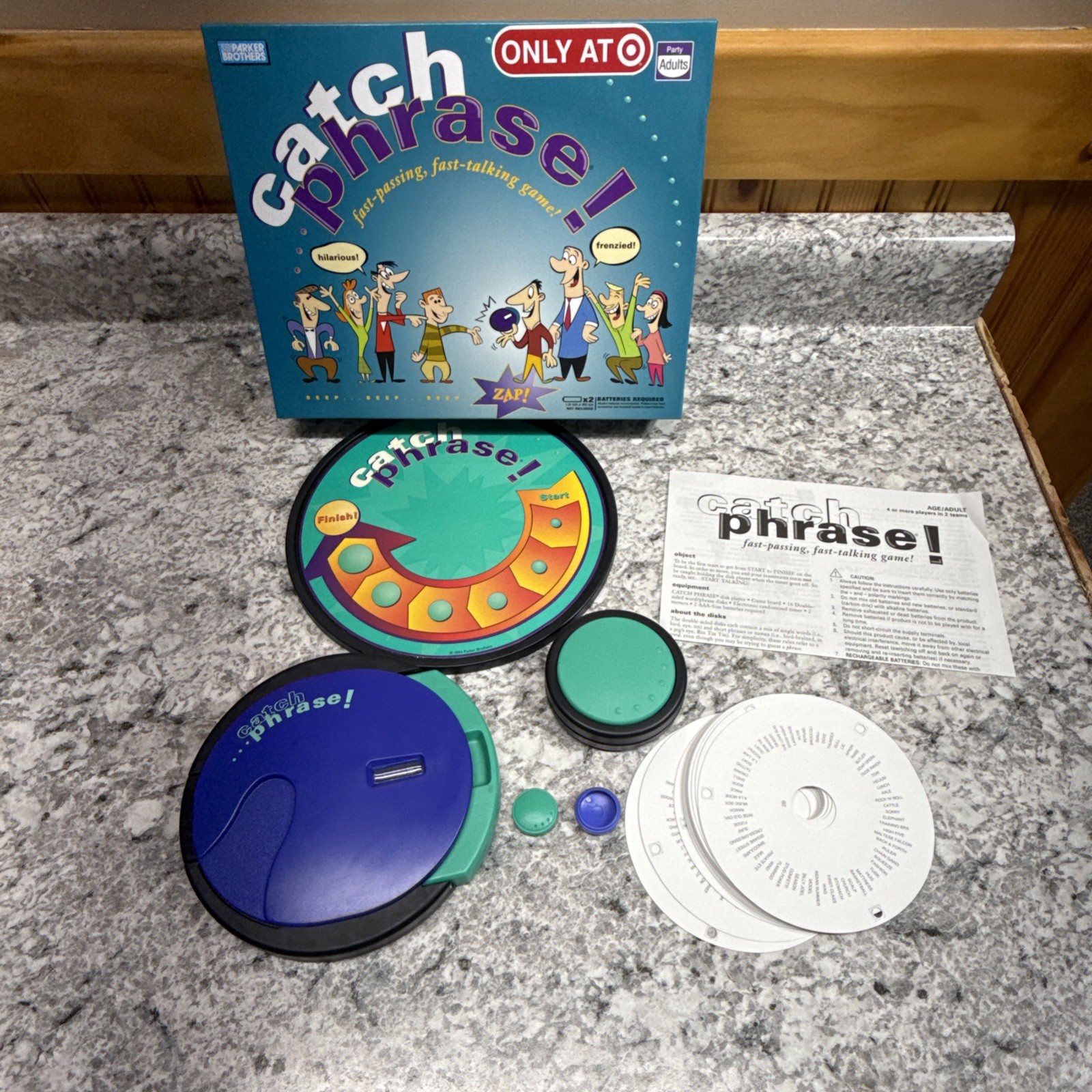 Vintage Catch Phrase Party Game 2007 100% complete NICE CONDITION
