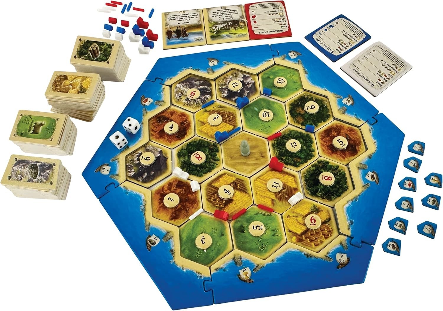 Catan Miniature Board Game | Travel Game | Game for Adults and Family | Adven…