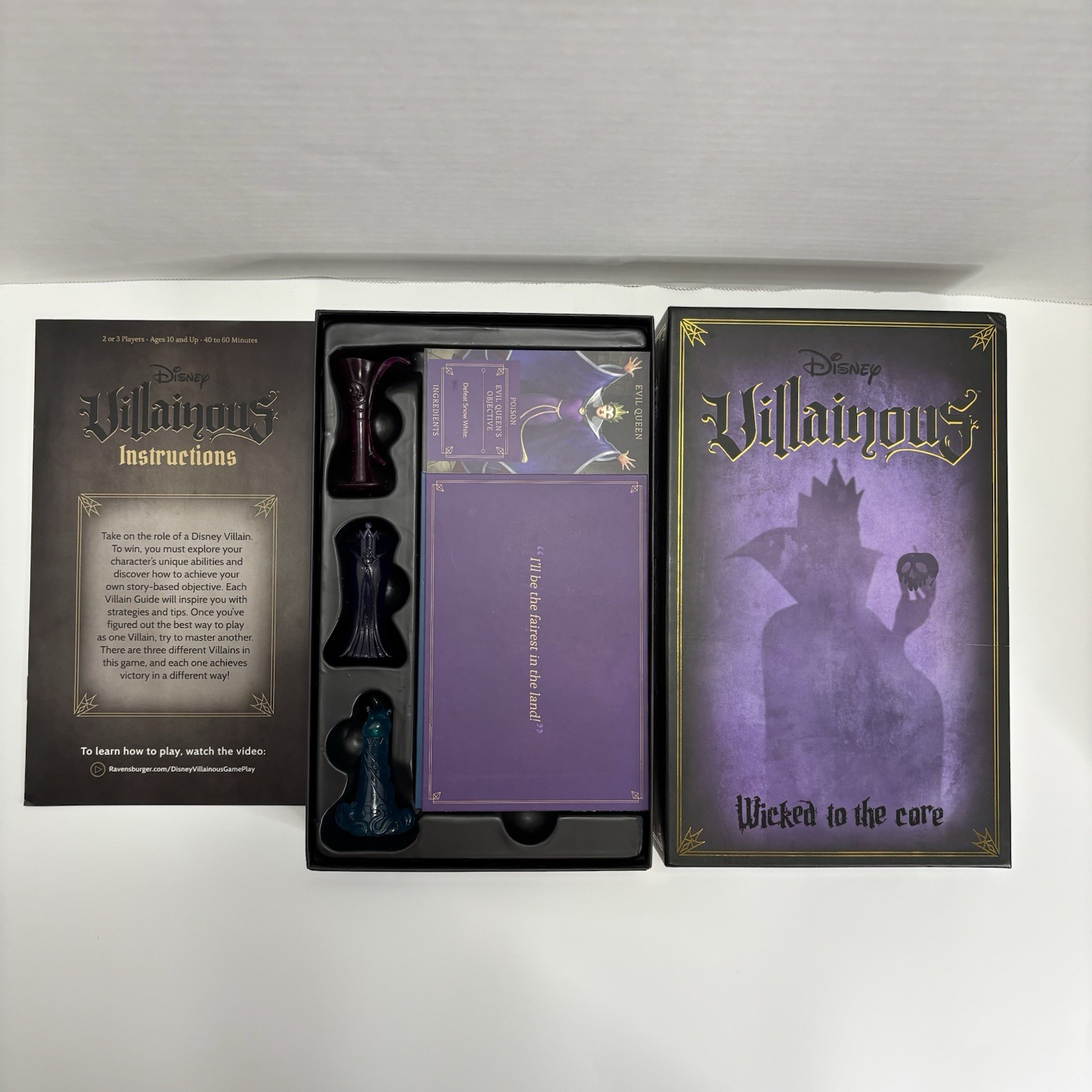 Disney Villainous Board Game 2 Sets The Worst Takes It All & Wicked To The Core