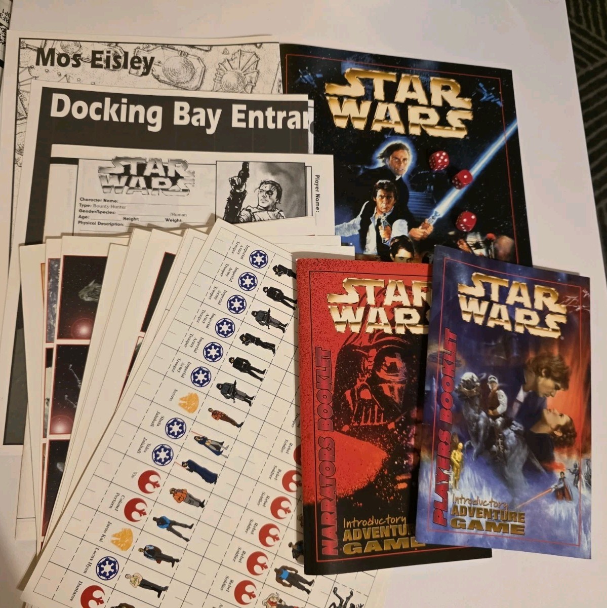 West End Games Star Wars Introductory Adventure Game RPG Box Set 1997