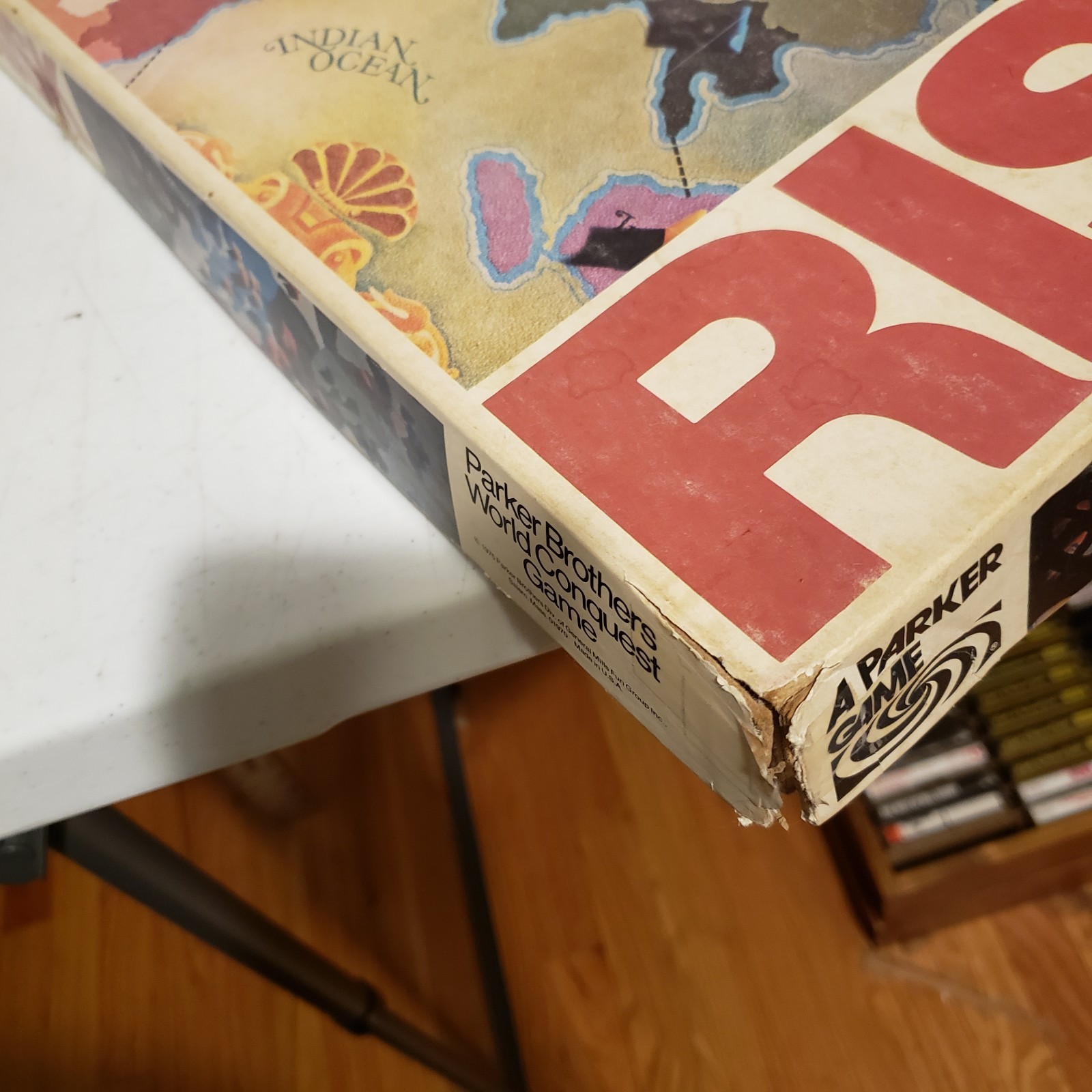 Risk Board Game 1975 Complete.