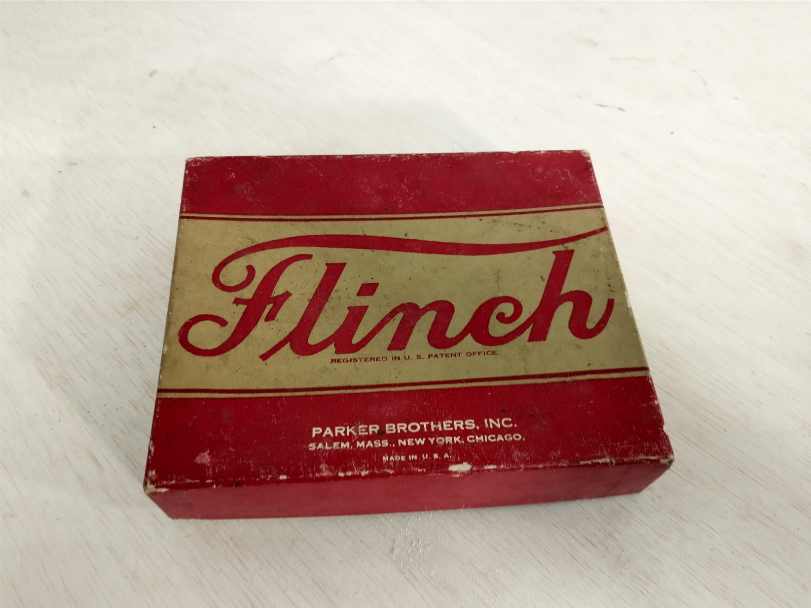 Vintage 1950’S Monopoly Popular Edition Parker Bros./ FLINCH 1938/