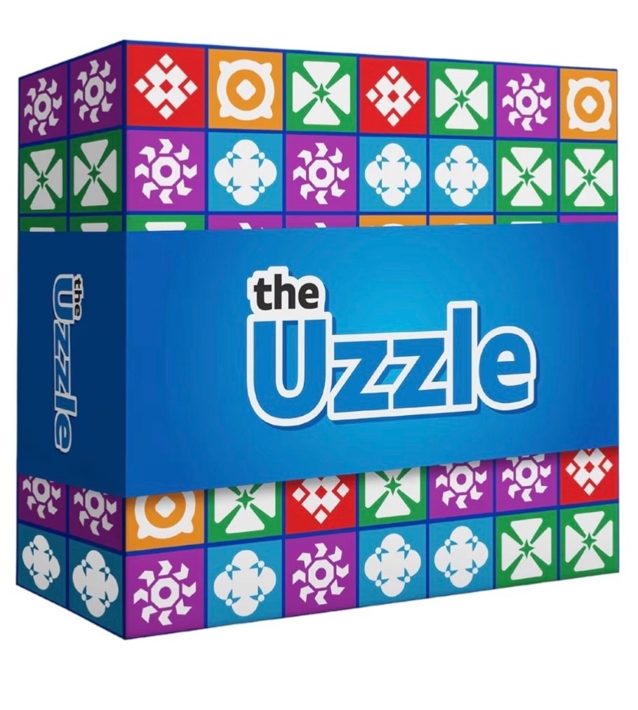 The Uzzle Board Game, Family Block Puzzle for Children & Adults NEW Sealed