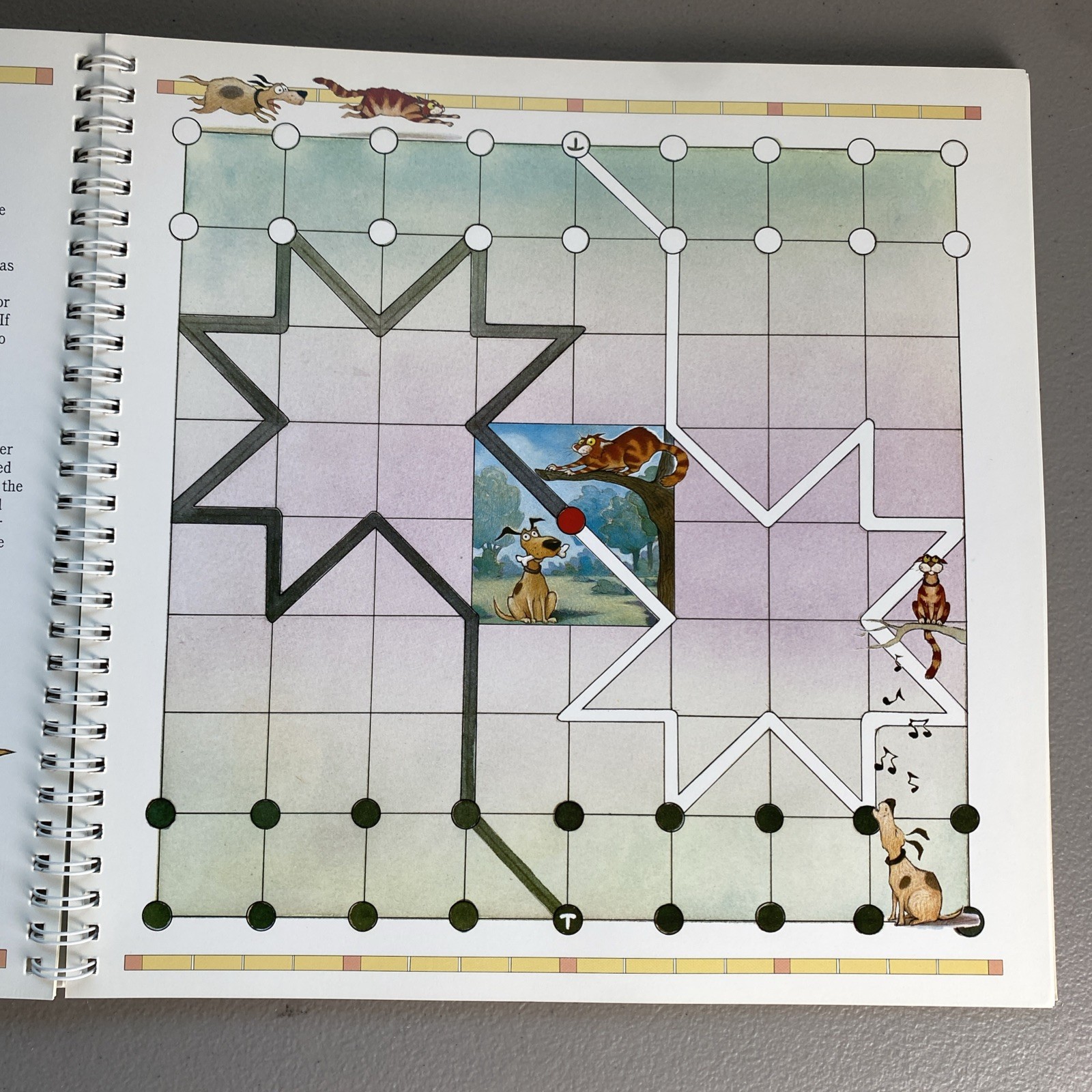THE Book of Classic Board Games 1991 Vintage KLUTZ PRESS No Game Pieces
