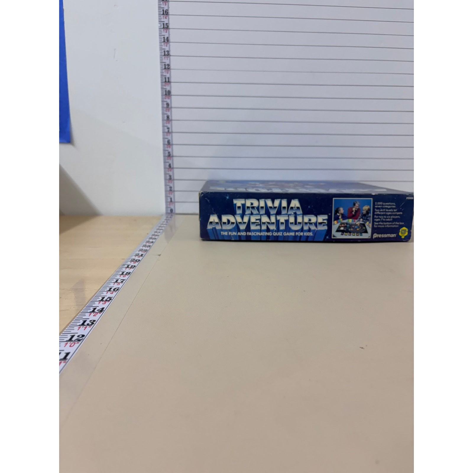 Pressman Trivia Adventure Board Game Complete