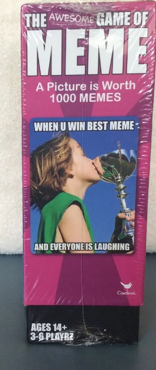 The Awesome Game of Meme: A Picture is Worth 1000 Memes