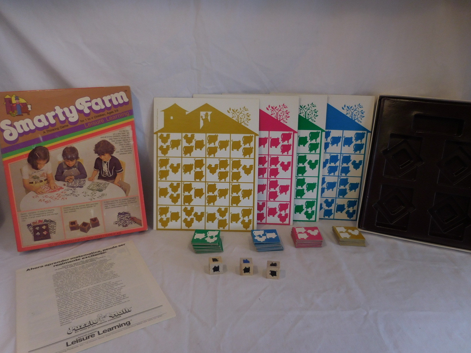 Smarty Farm Game from Leisure Learning 1981 COMPLETE ages 3 – 8