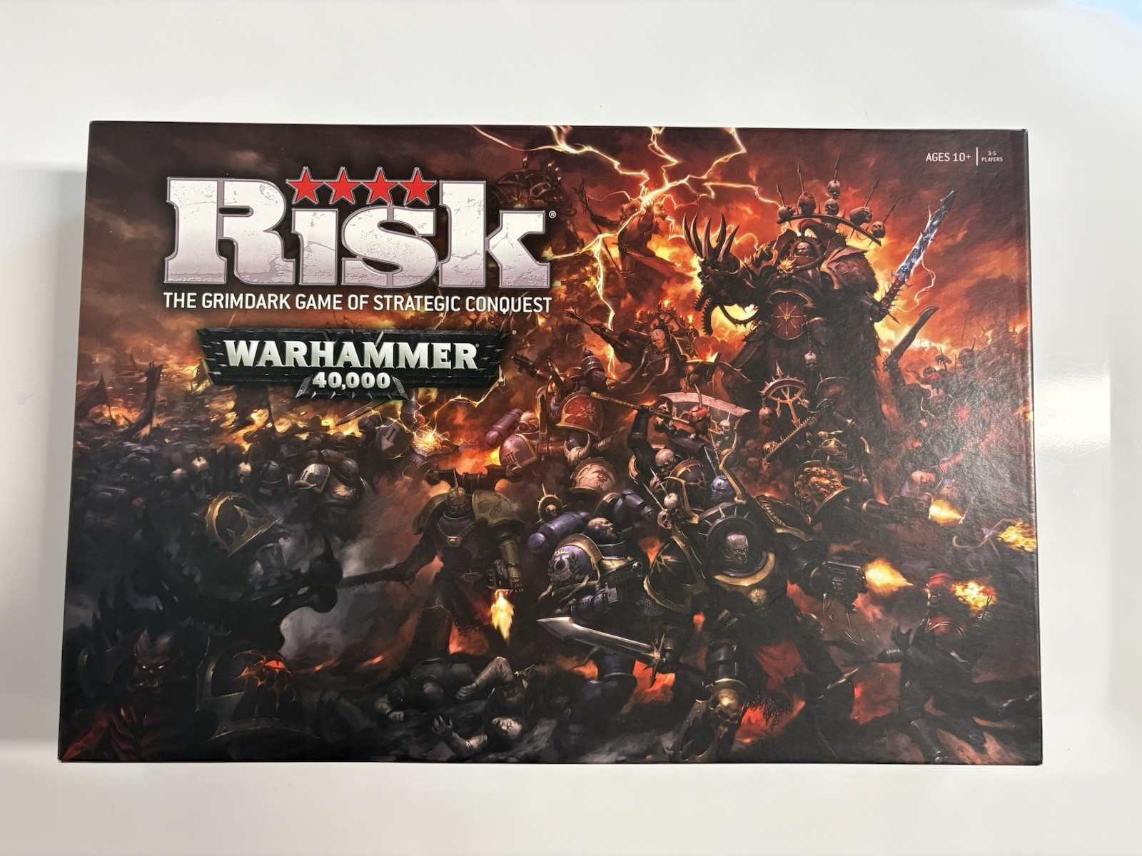 RISK Warhammer 40K Board Game Of Conquest Hasbro Open-Box (2020) Never Played