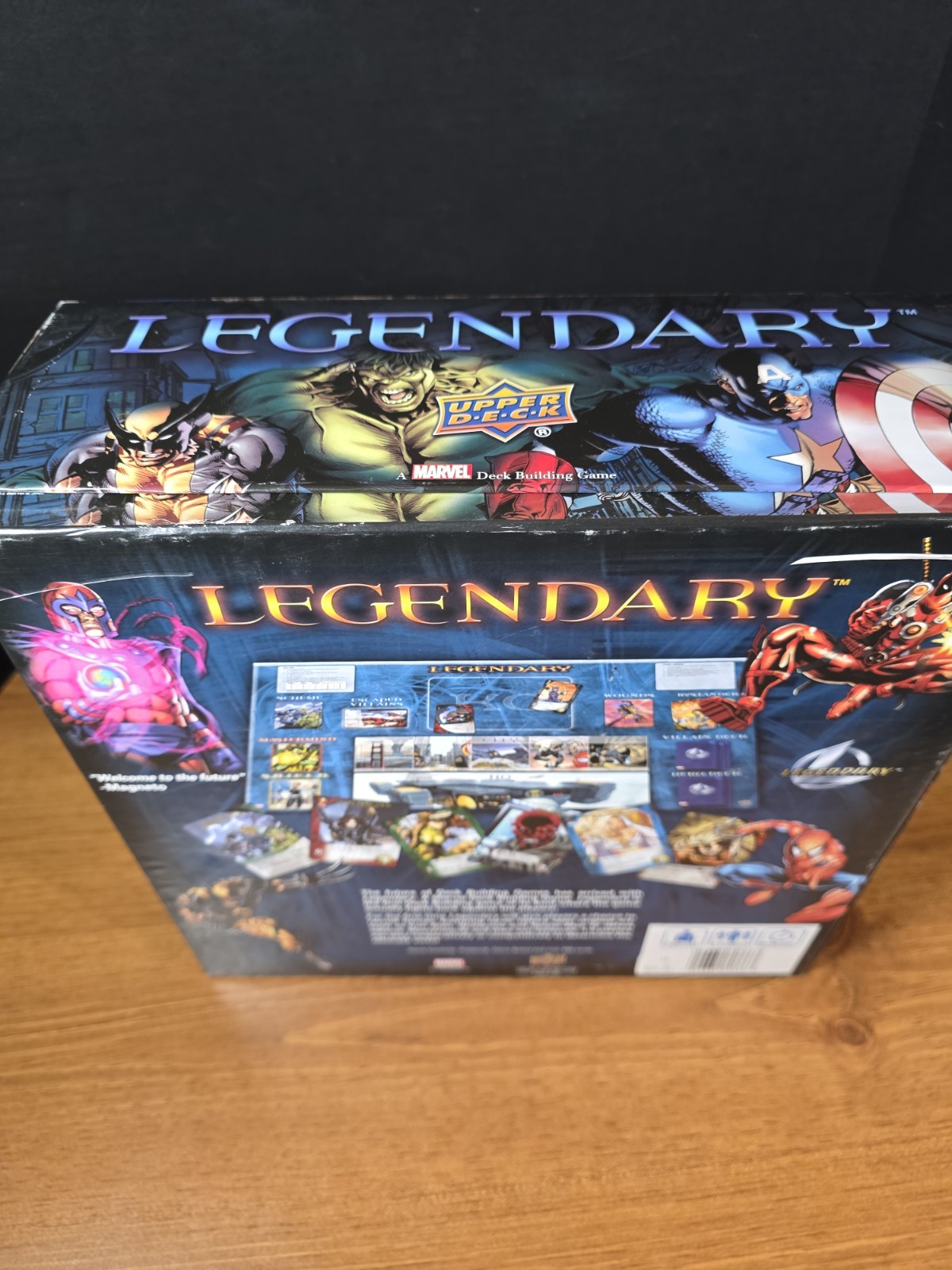 Legendary: A Marvel Deck Building Card Game, Played Once Upper Deck