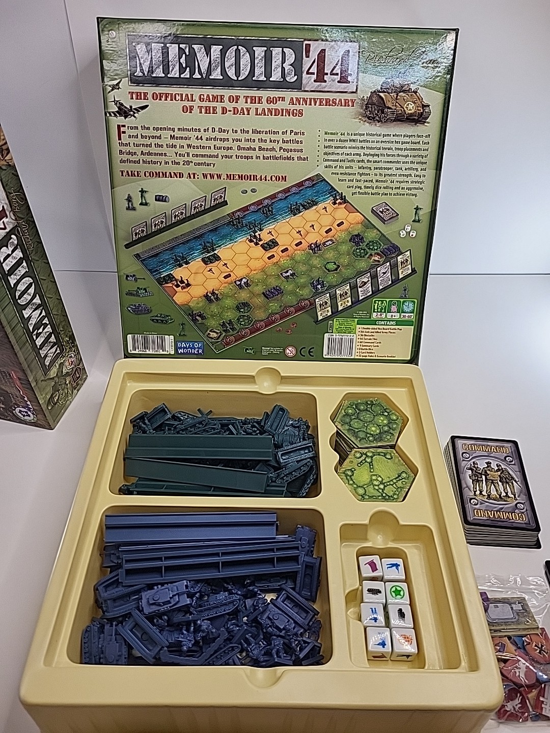 Days of Wonder Memoir ’44 Board Game – Complete Richard Borg Very Good