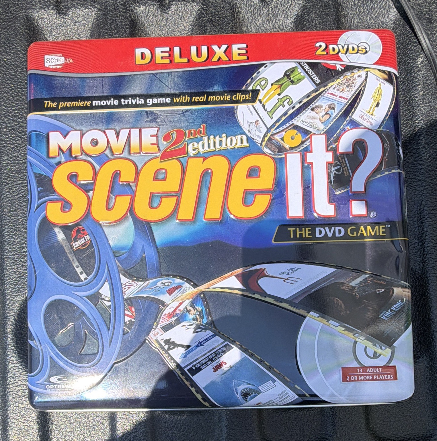 Screenlife Scene It? Movie 2nd Edition Deluxe DVD Trivia Game 2 DVDs