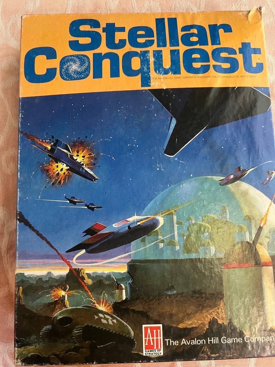 1984 STELLAR CONQUEST The Avalon Hill Game Board Game Company Rare Vintage LV1