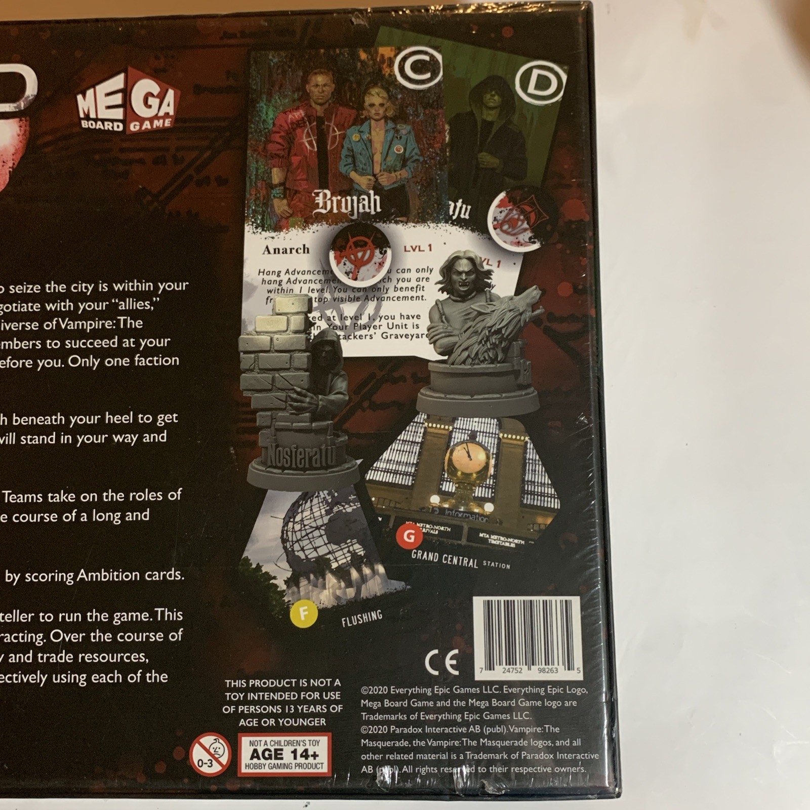 Vampire – The Masquerade: Blood Feud – Everything Epic Games Ben Kanelos SEALED