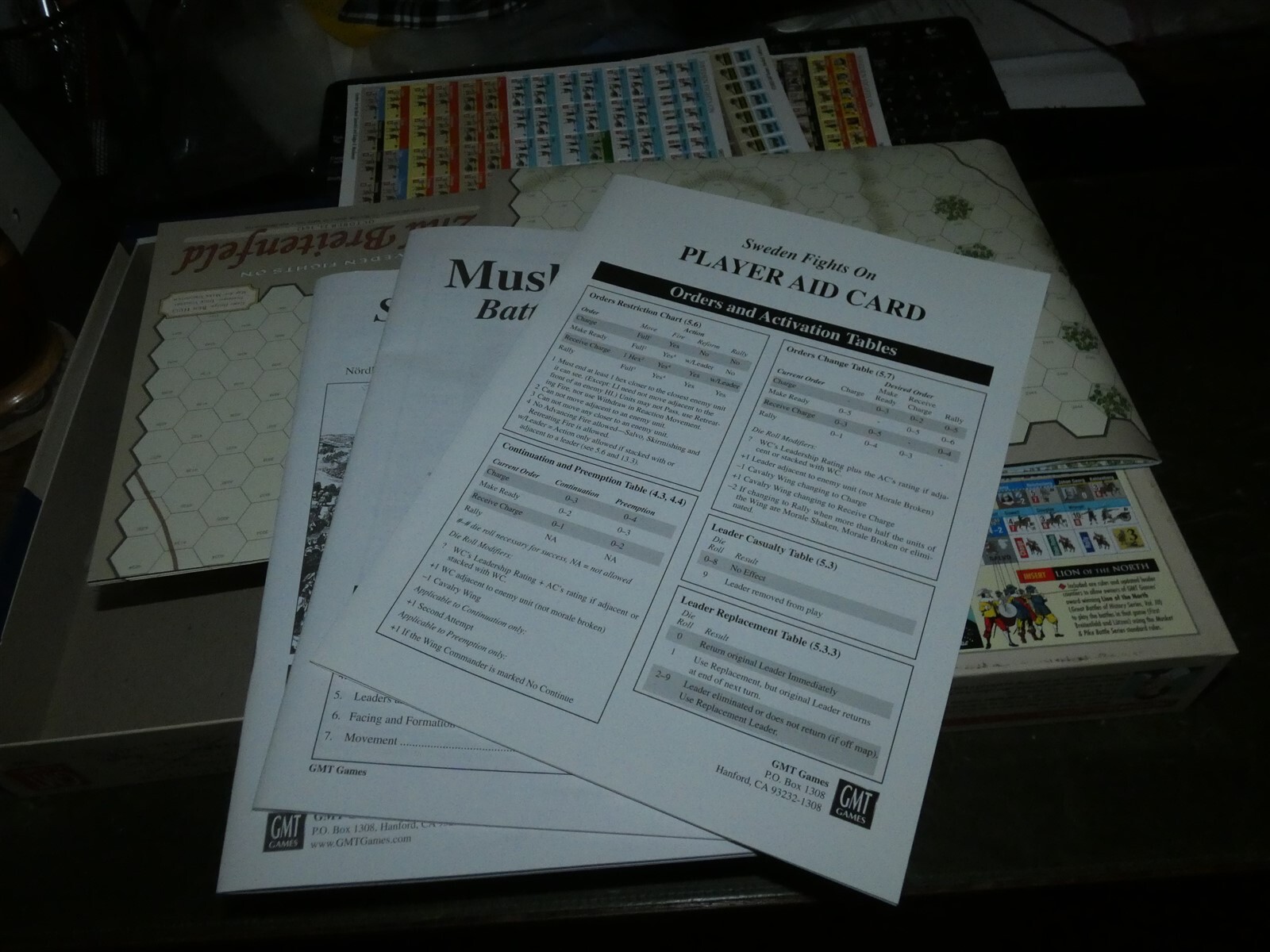 GMT: Musket & Pike Series: Sweden Fights On: Unpunched