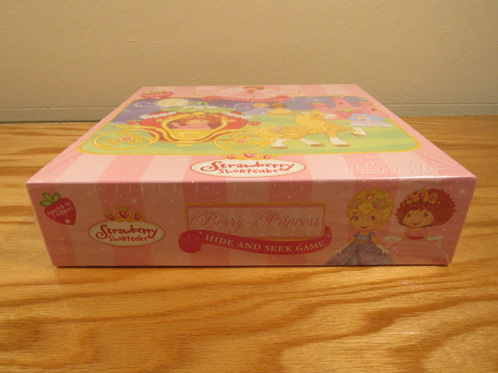 Strawberry Shortcake Berry Princess Hide And Seek Game 2005 2-4 Player Sealed