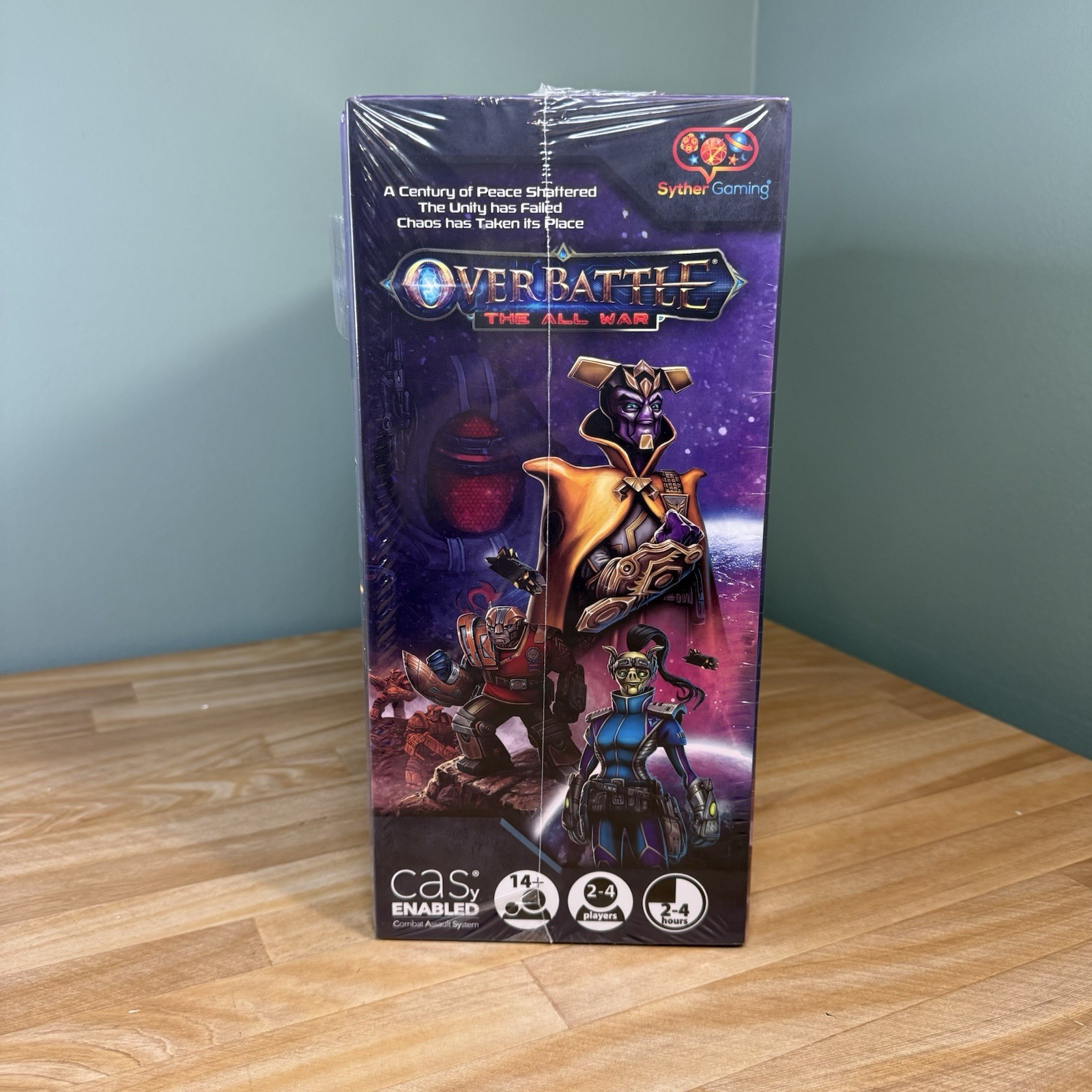 OverBattle The All Wars Syther Gaming Board Games Tabletop Space Warfare SEALED