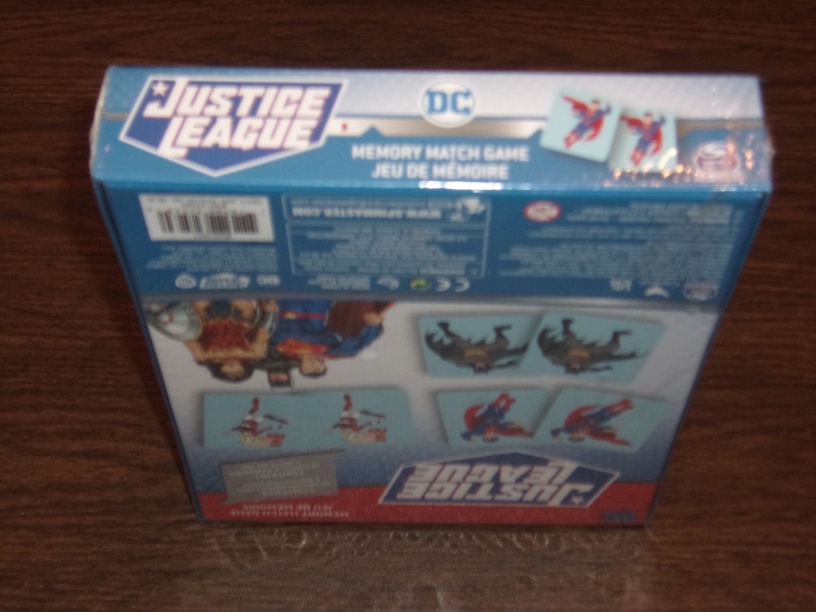 NIB 2021 DC Comics Justice League Memory Match Game By Spin Master Games