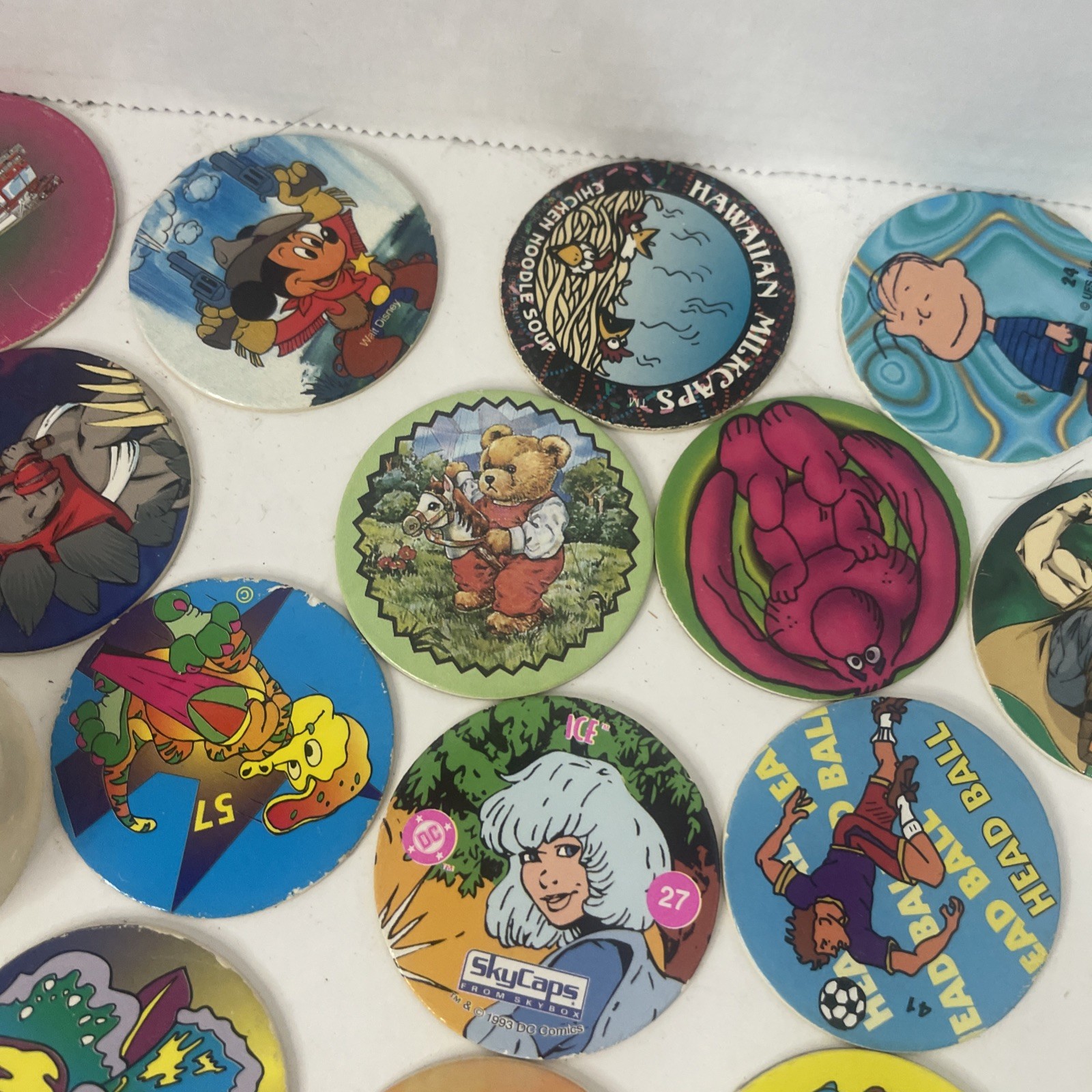 Vintage 90 ’s POG Collection – Lot of 150+ POGs As Seen In Photos