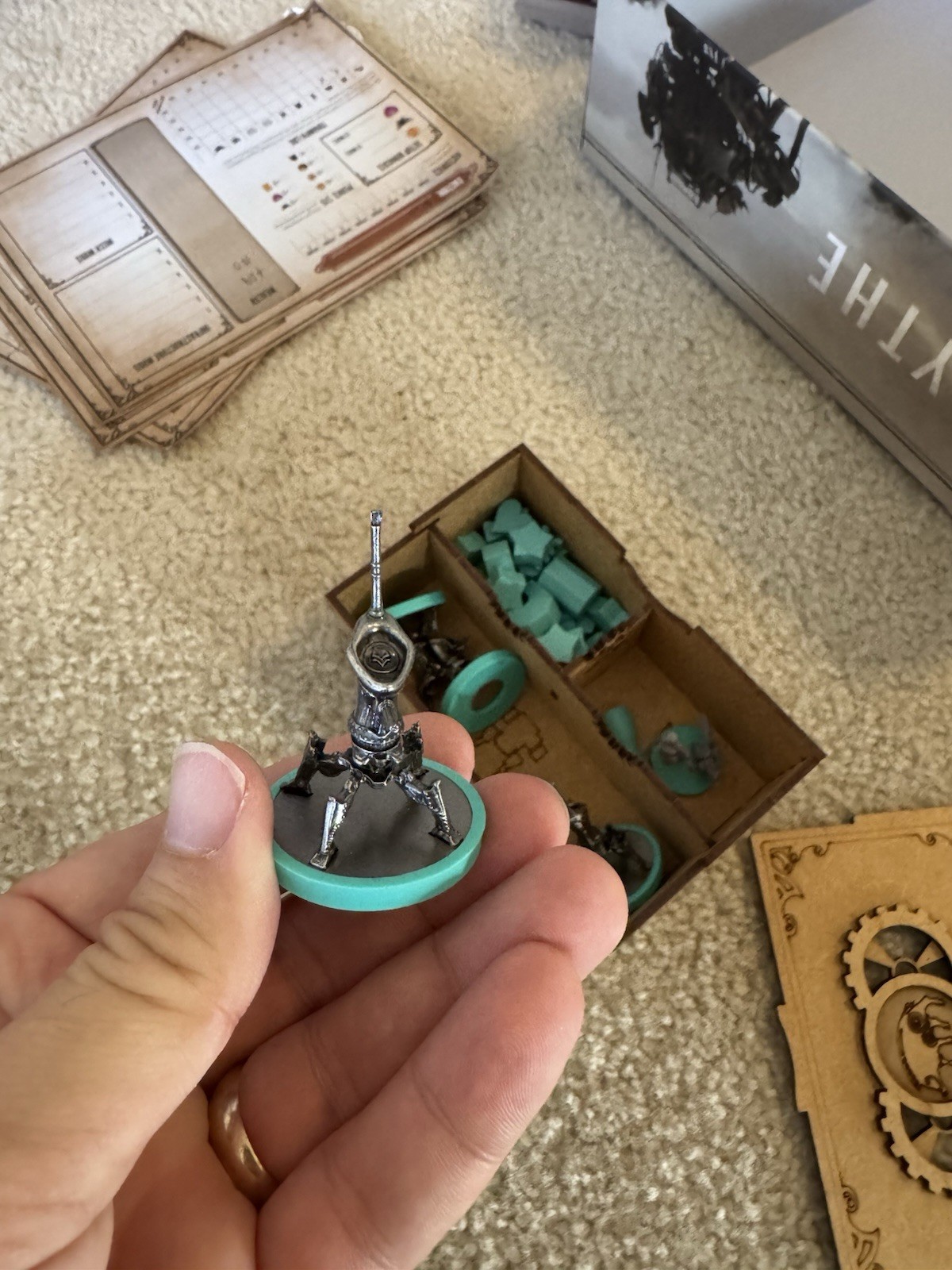 Stonemaier Games Scythe – Complete with All Expansions in Legendary Box METAL